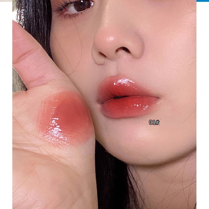 Son Môi Màu Bóng Hình Móng Mèo Màu Macaron Chống Thấm Nước Sheloves