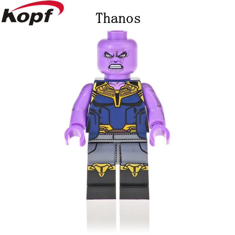 Đồ Chơi Lắp Ráp Nhân Vật Siêu Anh Hùng Màu Đen Cho Bé