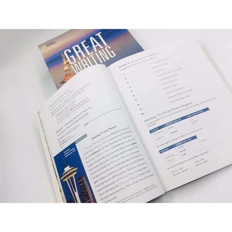 Sách - Bộ 6 cuốn - Great Writing - Fifth edition