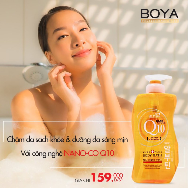 Sữa tắm Q10 Boya Body Bath 800ml