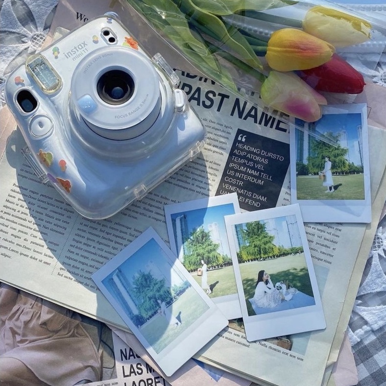 Instax Mini 11 - Máy ảnh lấy ngay Fujifilm - Chính hãng BH 1 năm - Tặng kèm 10 film