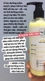 COMBO Ủ TÓC + POMELO 🎁 TẶNG 1 MÁY KẸP TÓC MINI