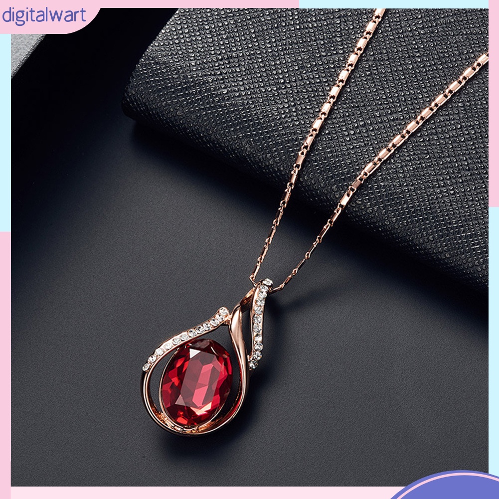 Set Vòng cổ Và Đôi Khuyên Tai Đính Đá Thời Trang Thanh Lịch Dành Cho Nữ