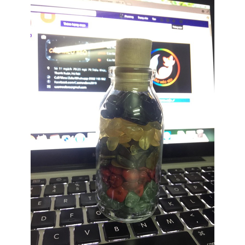 LỌ ĐÁ VỤN NGŨ SẮC - KIM - MỘC - THỦY - HỎA - THỔ | BigBuy360 - bigbuy360.vn