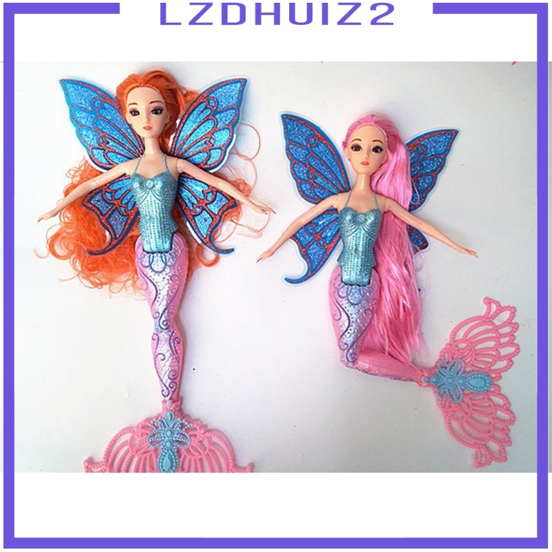 Búp Bê Nàng Tiên Cá 30cm Phong Cách Cổ Điển Dùng Trang Trí Nhà Cửa #C