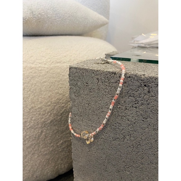 [312-317] Dây chuyền mặt gấu màu sắc - Bear necklace