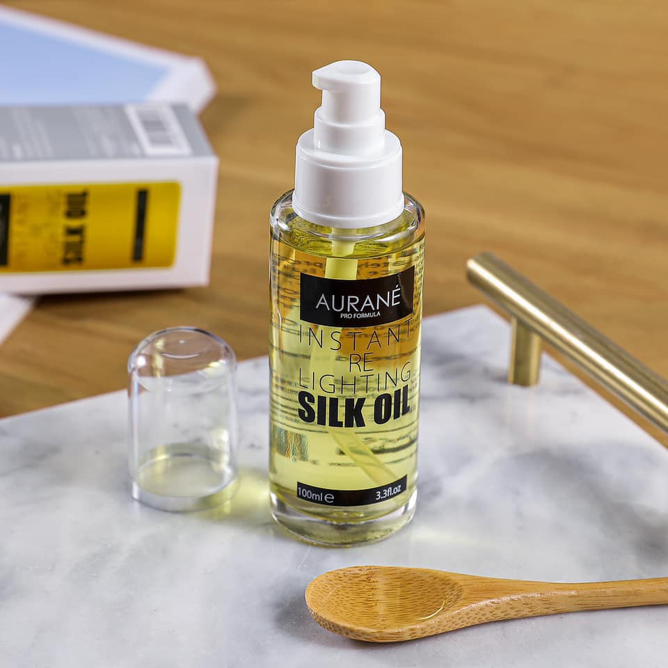 Dầu làm bóng tóc Aurane Instant Re-Lighting Silk Oil 100ml