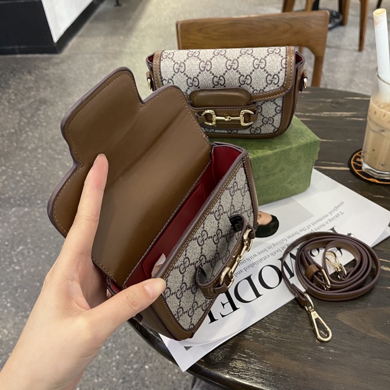 Túi xách nữ đeo chéo mini hà hồ size 15cm