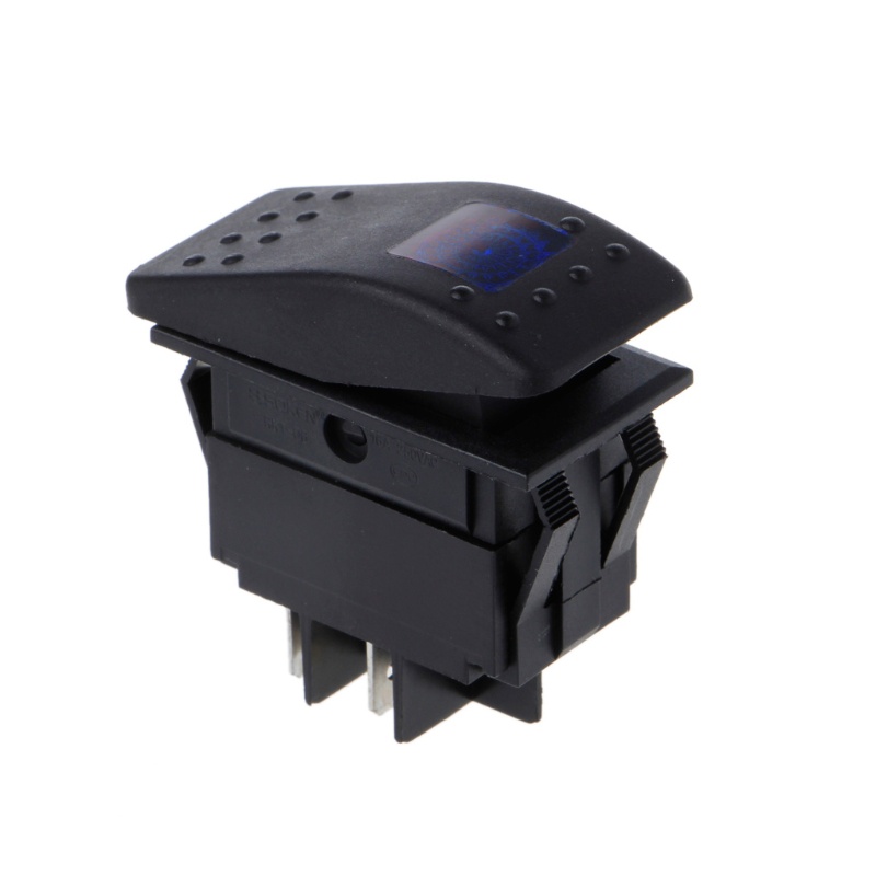 Công Tắc Nguồn 4 Chấu 12V 20A Cho Tàu Thuyền DIY