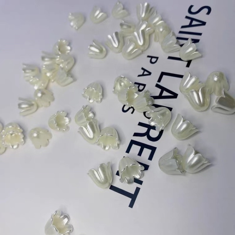 10 Hạt Linh Lan Chất Liệu ABS 10mm