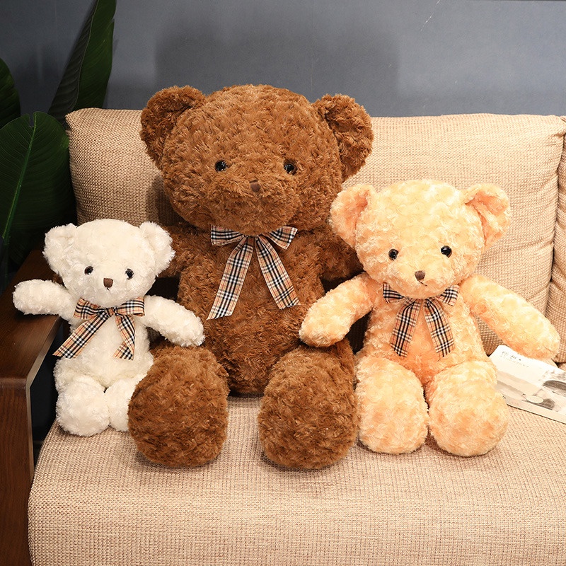 Gấu teddy Nhồi Bông Mềm Mại Dễ Thương Dùng Làm Quà Tặng