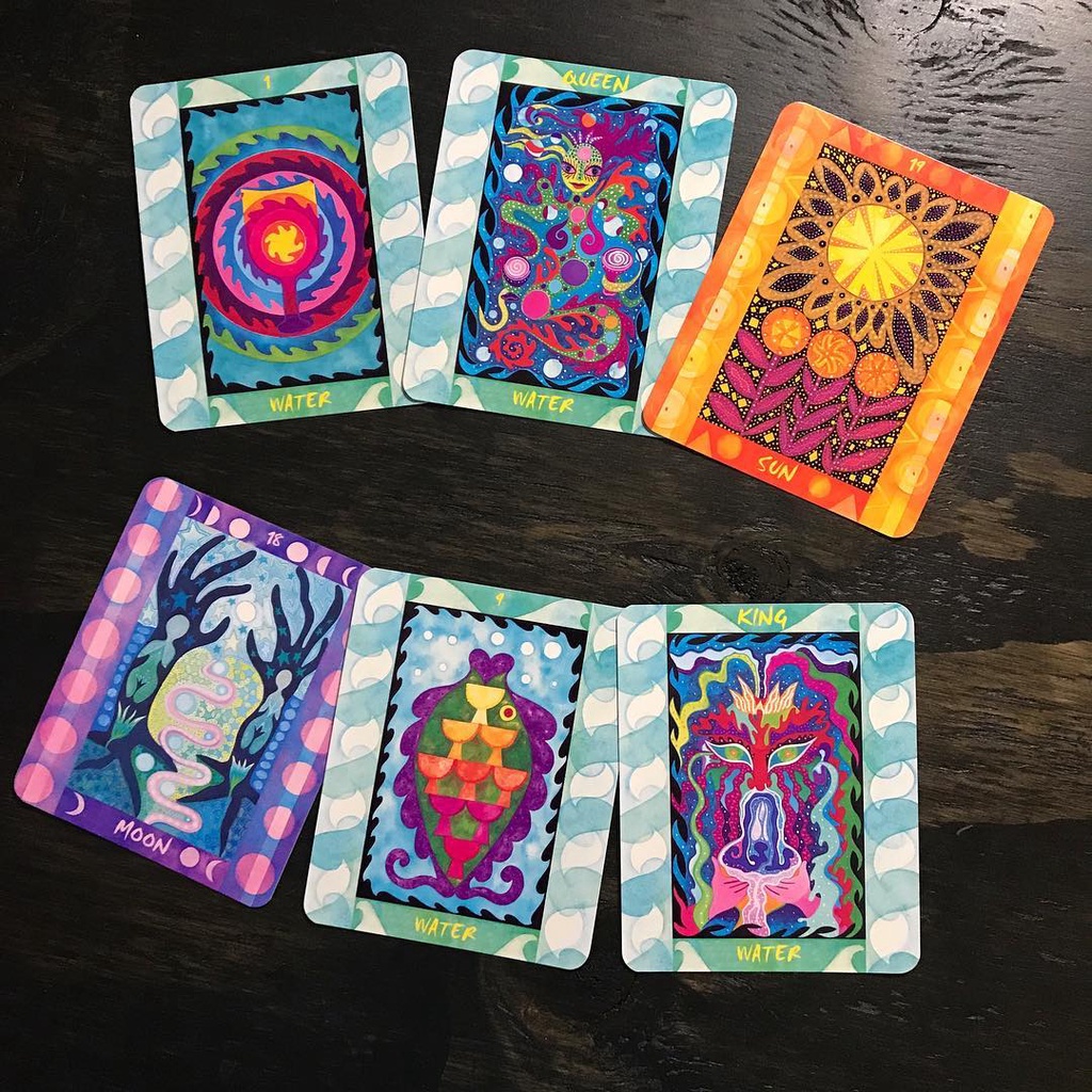 Bộ Bài Tarot of the Four Elements (Mystic House Tarot Shop) - Bài Gốc Authentic Chính Hãng 100%