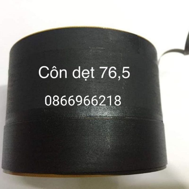 Côn loa coil loa bass 76,5 dây nhôm dẹt
