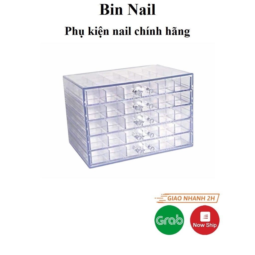 Khay đựng đá 5 tầng khay meka đựng phụ kiện charm