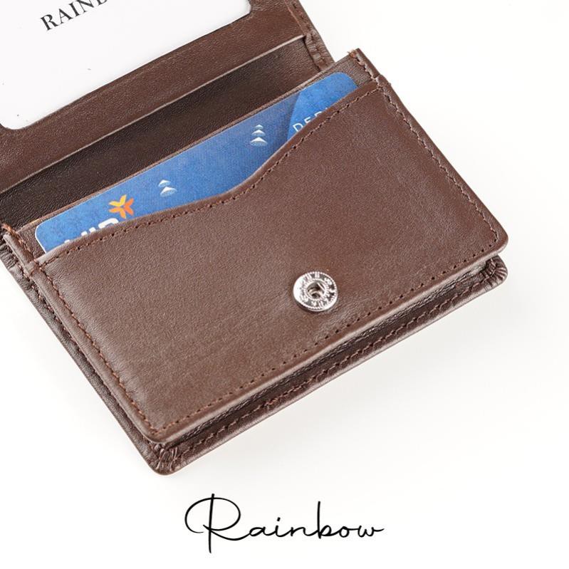 Ví đựng name card Rainbow CW002, Chất liệu từ da bò Mill cao cấp của Ý, thiết kế chuyên dụng dòng ví đựng card visit