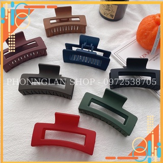 Kẹp Tóc Cỡ Lớn Thiết Kế Đơn Giản Phong Cách Hàn Quốc