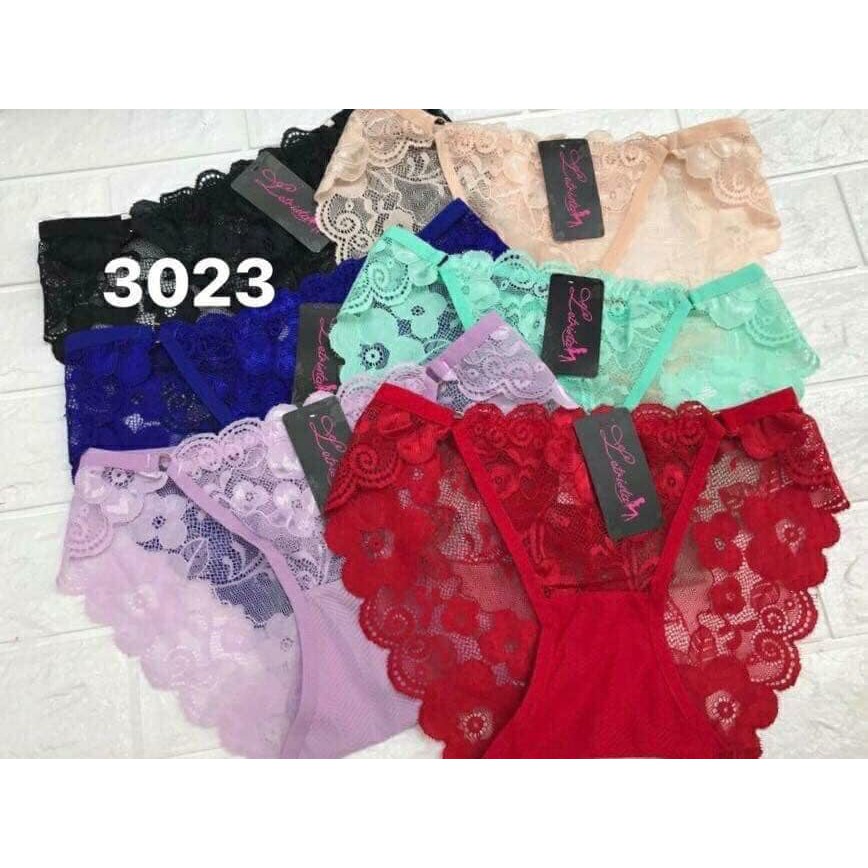 Combo 10 Quần Lót Ren Sexy 3023 Trộn Màu