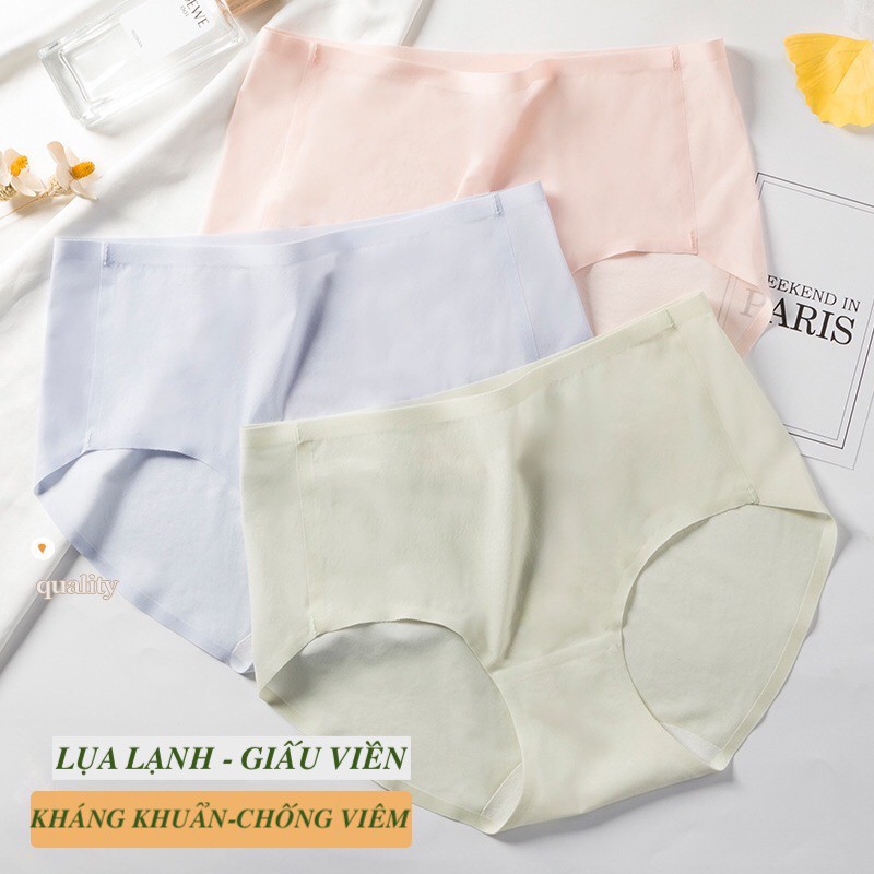 QUẦN LÓT NỮ BĂNG LỤA CẠP CAO GEN BỤNG VANVENE KHÔNG ĐƯỜNG MAY CHỐNG HẰN GIẤU VIỀN THÔNG HƠI THOÁNG CHỐNG LỌT KHE Q540 | BigBuy360 - bigbuy360.vn