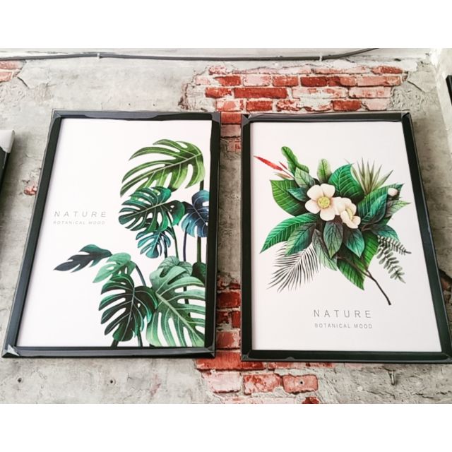 Bộ 2 tranh NATURE 40x60(kèm khung)