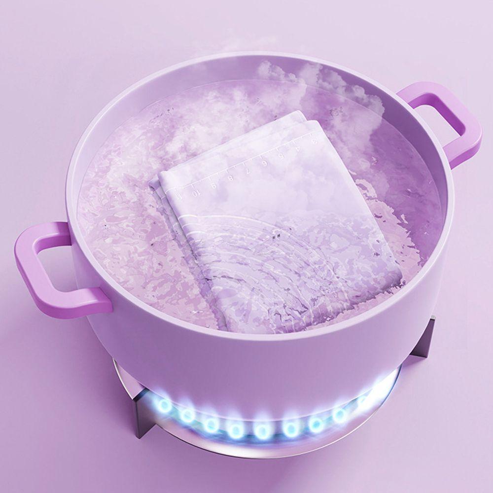 KUNHEV Thảm Làm Bánh Macaron Bằng Silicone Kèm Thước Đo