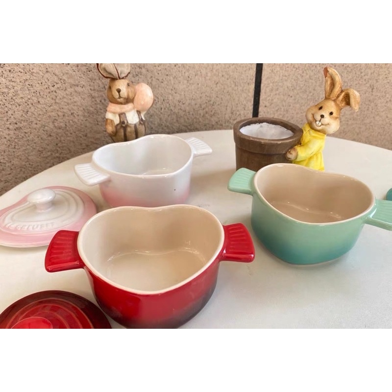 Bát trái tim có cánh và bộ hũ gia vị LC