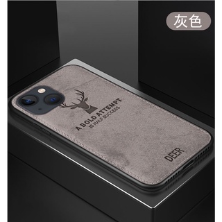 Deer Casing Iphone 12 Pro Max 12 Mini Anti Fall Cloth Hard Cover