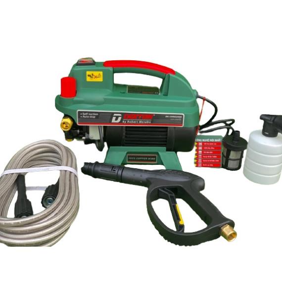 Máy rửa xe áp lực cao Dekton 2200w có chỉnh áp lỗi dây motor đồng DK CWR2200A - Xịt vệ sinh điều hoà