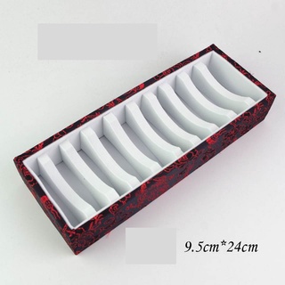 Khay gấm 10 ô trưng bày vòng bản liền