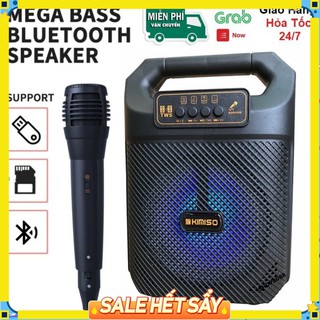 Loa Bluetooth Superbass Kimiso QS 3606 7 - Tặng Kèm Micro Hát Karaoke - Bảo Hành lôi 1 đổi 1 thumbnail