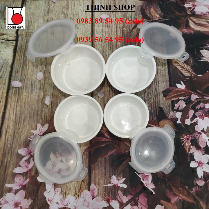 Thố sứ donghwa hàn quốc - thố sứ có nắp