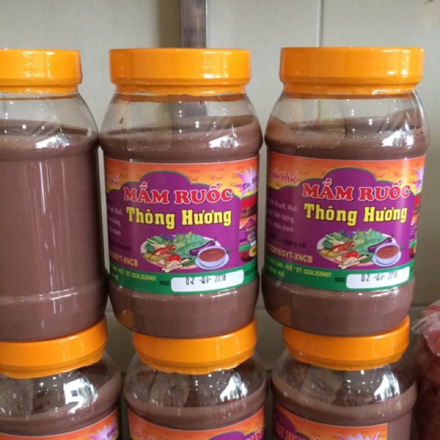 Mắm ruốc chà Thông Hương