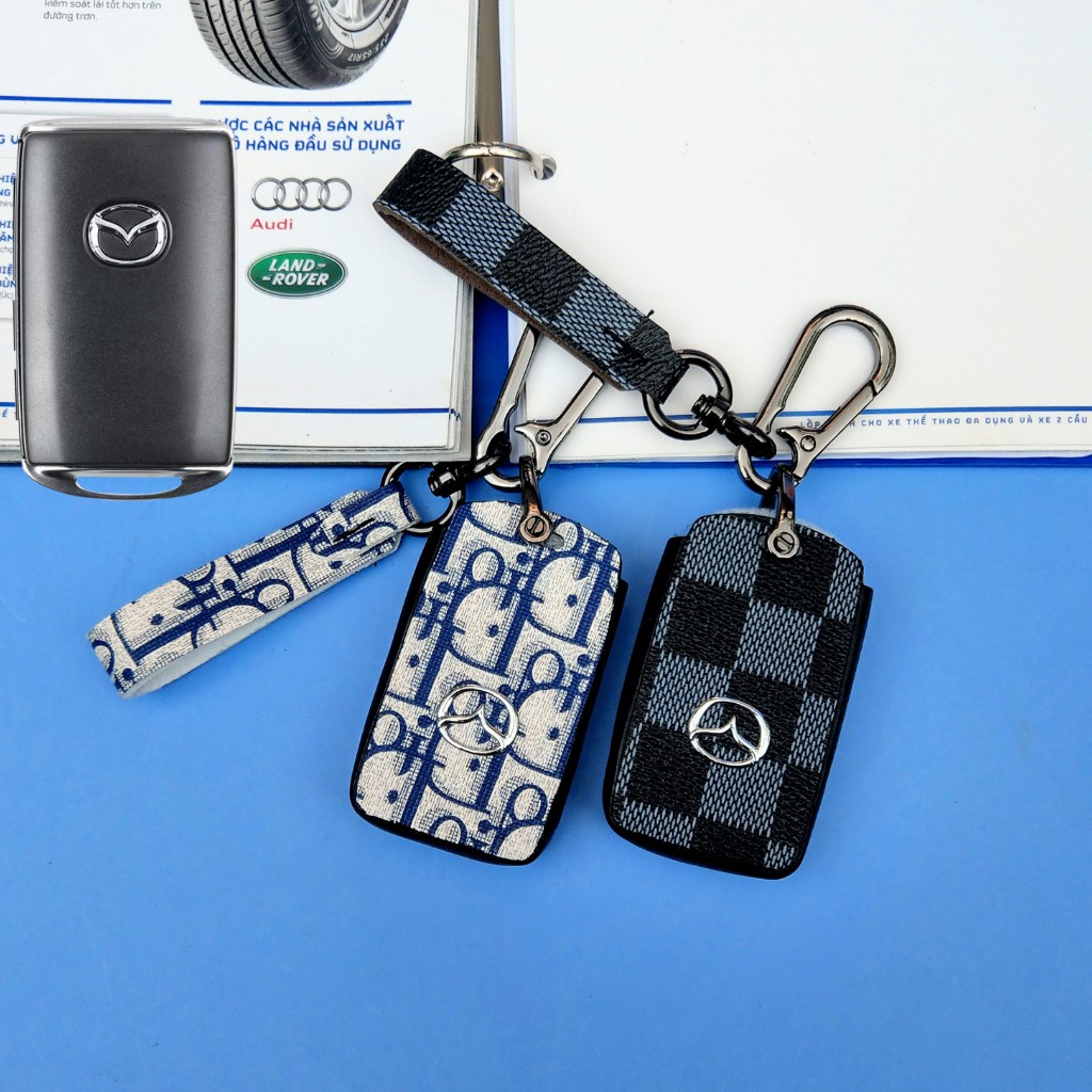 Bao Da Chìa Khóa Mazda 3,Mazda cx30,Mazda cx3,Bọc Chìa Khóa Mazda 3 (MC)