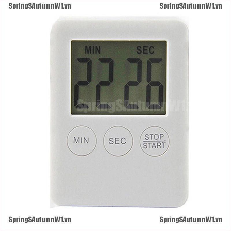 [Spring] Large LCD Digital Kitchen Cooking Timer Count Down Up Clock Alarm Magnetic [VN]