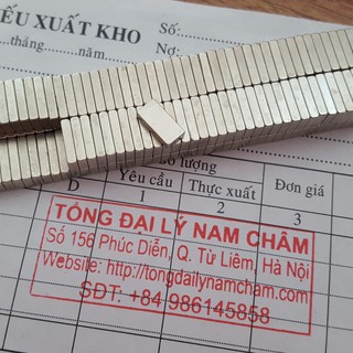 Nam châm trắng 10x5x2mm