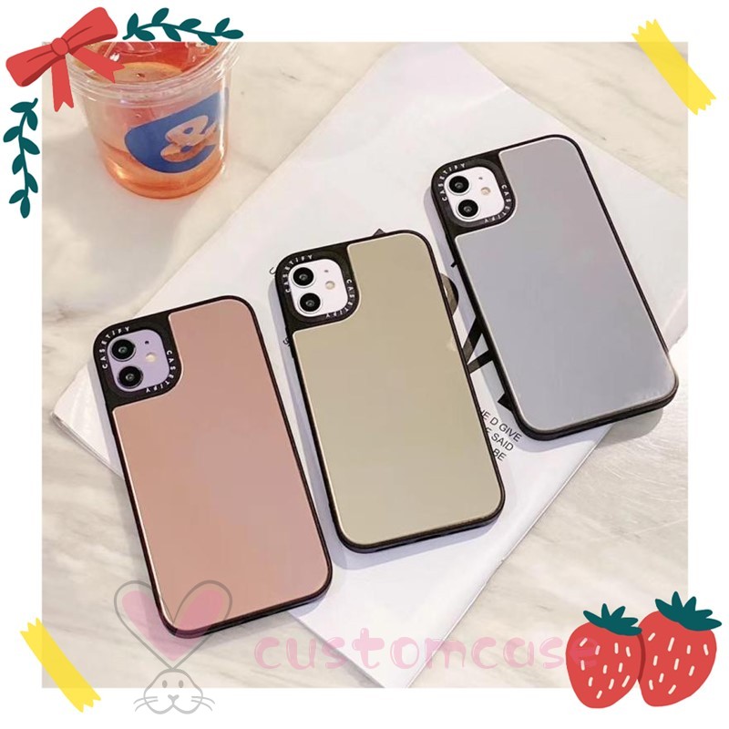 CASETiFY Rear Case Mirror Effect For iPhone XR  X XS XSMAX iPhone 6 6s  7 8 plus iPhone 11 11pro 11promax