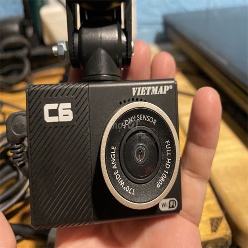 Camera hành trình VIETMAP Model C6, độ phân giải full HD, góc quay 170 độ