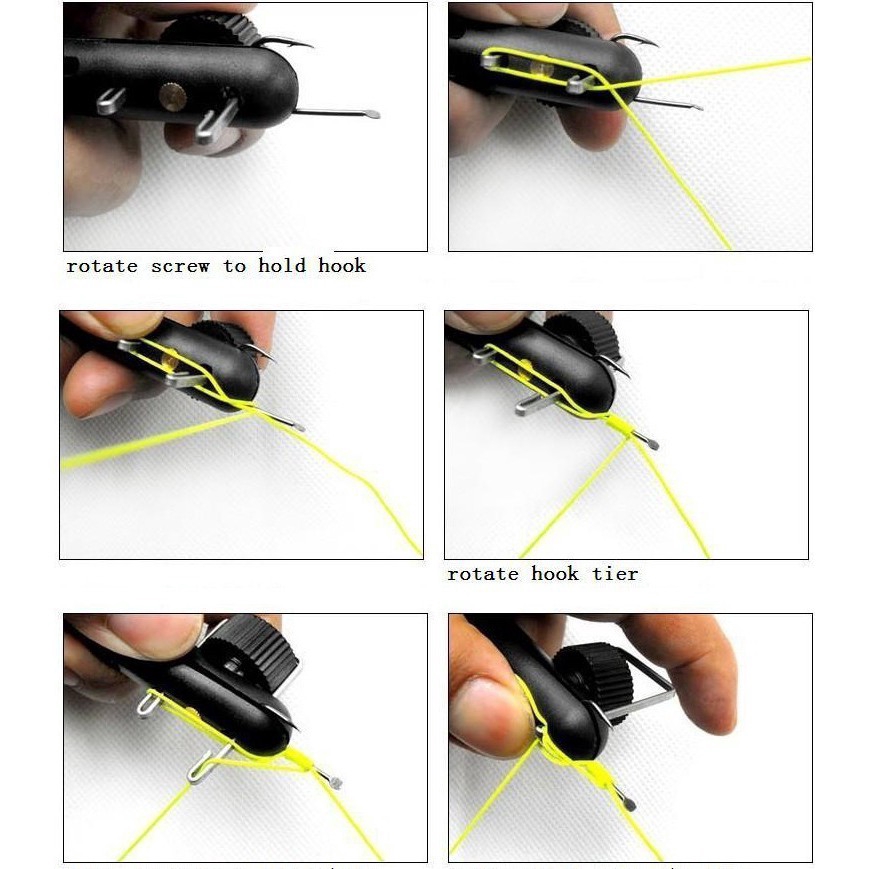 Dụng cụ thắt nút dây câu cá bằng hợp kim nhôm chất lượng cao