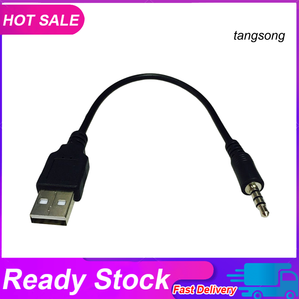 Dây Cáp Chuyển Đổi Âm Thanh Đầu Cắm 3.5mm Sang Cổng Usb Aux Chuyên Dụng Cho Mp3 Xe Hơi