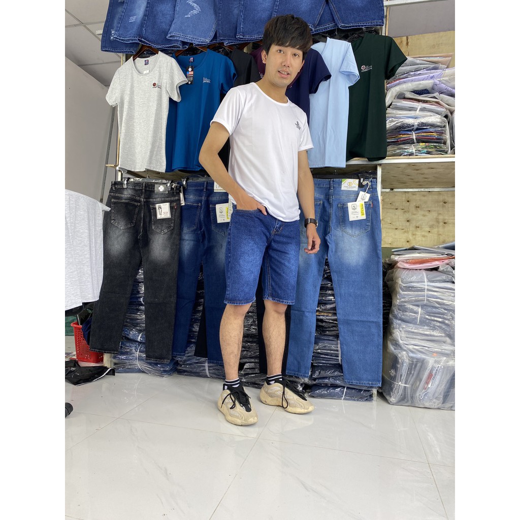 [Mã FAMAYMA2 giảm 10K đơn 50K] Quần short Nam,Quần Jean lửng Nam, Short jean Nam