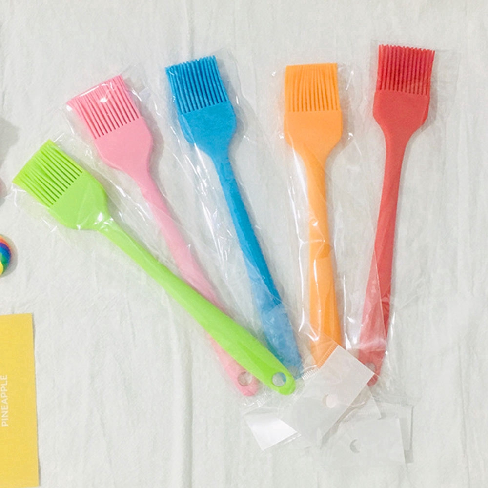 Cọ bằng silicon nhiều màu sắc tuỳ chọn để phết kem dầu tiện dụng