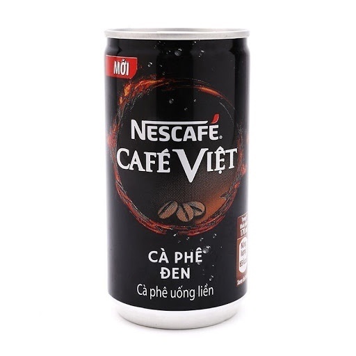 CÀ PHÊ ĐEN UỐNG LIỀN CAFÉ VIỆT NESCAFÉ LON 170ML