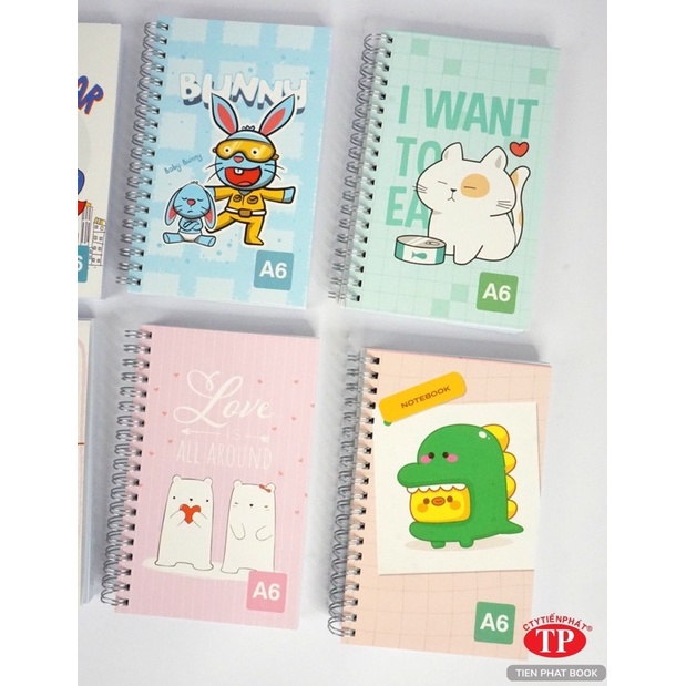 Sổ lò xo A7-B7-A6-A5  - Tienphatbook