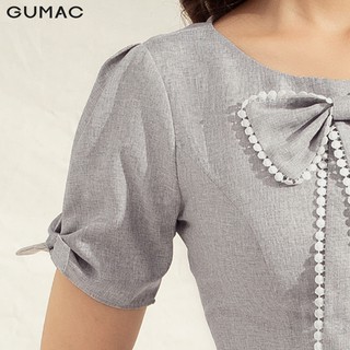 Đầm nữ phối nơ ngực DA1185 GUMAC