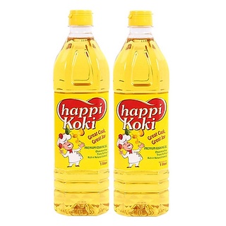 4 Chai Dầu Ăn Happi Koki 1L