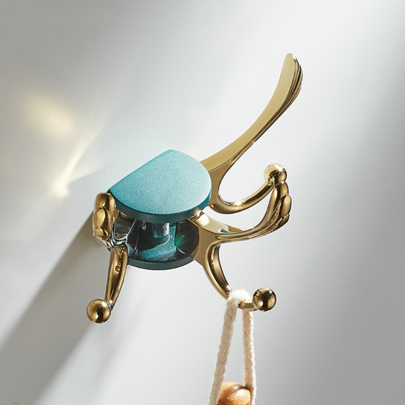 Móc Treo Đồ Gắn Tường Bằng Hợp Kim Nhôm Tiện Dụng Cho Phòng Ngủ / Phòng Tắm / Nhà Bếp