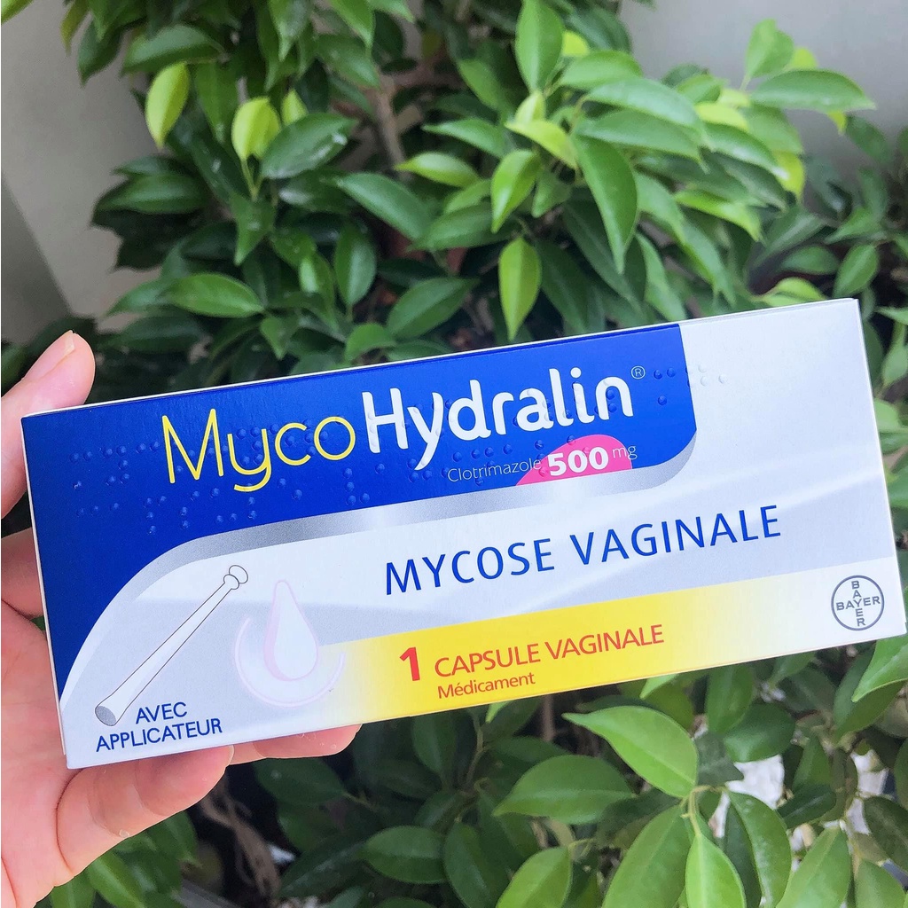 Viên Đặt Phụ Khoa Myco Hydralin 500mg Pháp - VIÊN ĐẶT MYCOHYDRALIN