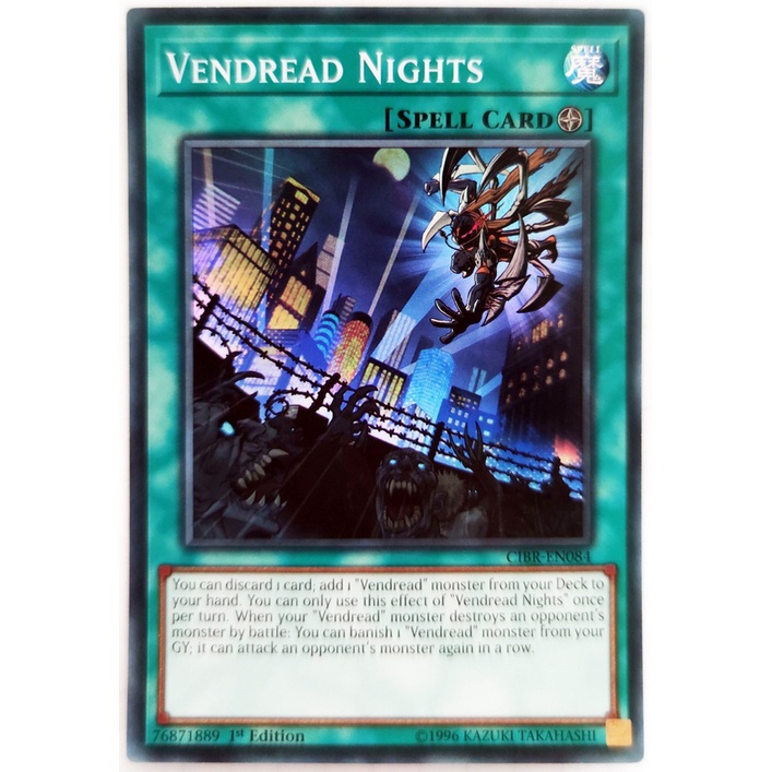 [Thẻ Yugioh] Vendread Nights |EN| Super Rare