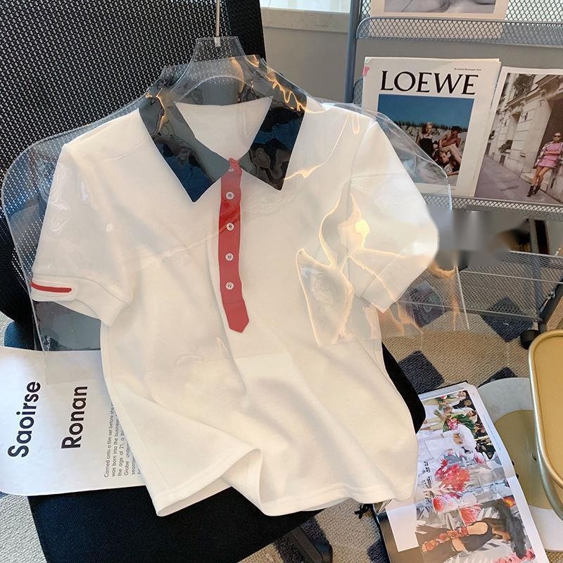 Áo polo Ngắn Tay Thời Trang Năng Động Cho Nữ