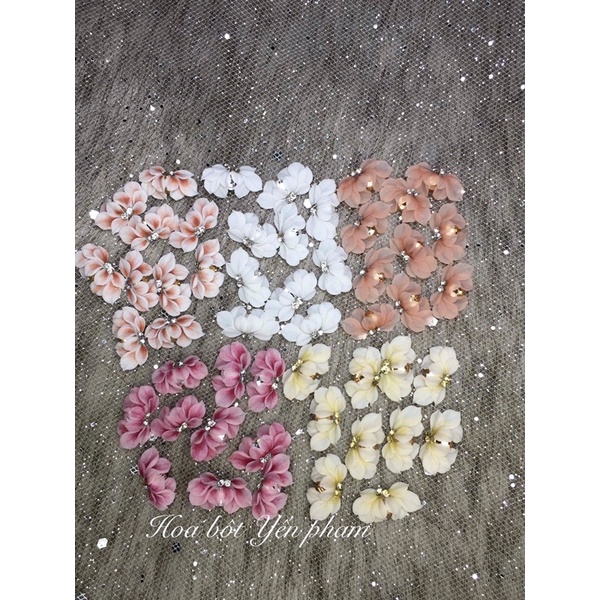 Hoa Bột Nail - Hoa Cúc Đá Trang Trí Móng Tay Siêu Xinh(Giá 1 Bông)