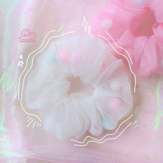 (Ocsenshop) Chun buộc tóc pompom